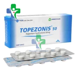 Topezonis 50 Agimexpharm - Điều trị triệu chứng co cứng cơ sau đột quỵ