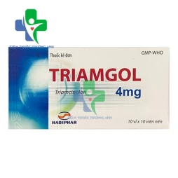 Triamgol 4mg Hadiphar - Thuốc điều trị viêm khớp hiệu quả