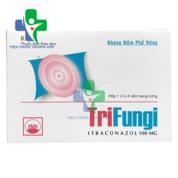 Trifungi 100mg - Thuốc điều trị nhiễm nấm hiệu quả của Pymepharco