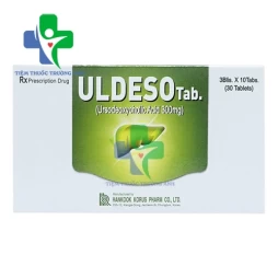 Uldeso Tab - Thuốc điều trị nghẽn ống mật và túi mật hiệu quả