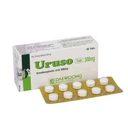 Uruso 300mg - Thuốc hỗ trợ điều trị các bệnh về gan hiệu quả