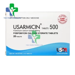 Usarmicin 500mg - Thuốc kháng sinh điều trị nhiễm khuẩn hiệu quả