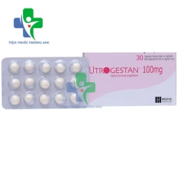 Utrogestan 100mg Besins - Thuốc trị rối loạn kinh nguyệt, dọa sảy thai