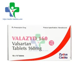 Valazyd 160 Cadila - Thuốc điều trị tăng huyết áp