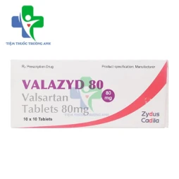Valazyd 80 Zydus Cadila - Thuốc điều trị tăng huyết áp