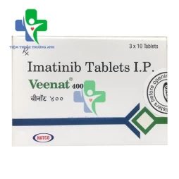 Veenat 400mg -Thuốc điều trị bạch cầu hiệu quả của Natco Ấn Độ