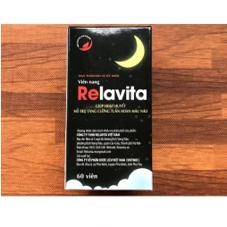 Viên nang Relavita - Hỗ trợ tăng cường tuần hoàn não hiệu quả