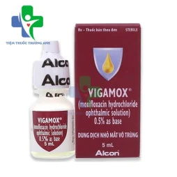 Vigamox 0.5% Alcon - Thuốc điều trị viêm kết mạc