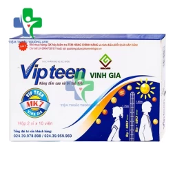 VipTeen - Thuốc hỗ trợ tăng chiều cao cho trẻ hiệu quả