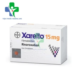 Xarelto 15mg Bayer - Thuốc ngăn ngừa đột quỵ và tắc động mạch toàn thân