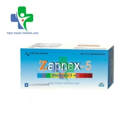 Zapnex-5 Davipharm - Thuốc điều trị tâm thần phân liệt