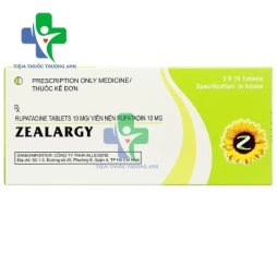 Zealargy Cadila - Thuốc điều trị viêm mũi dị ứng và mày đay