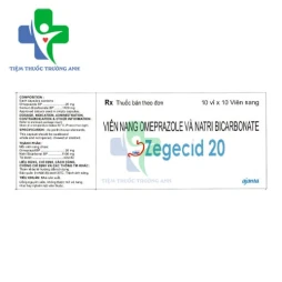 Zegecid 20 (viên) - Thuốc điều trị loét dạ dày, tá tràng