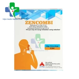 Zencombi 2,5mg/2,5ml CPC1HN - Thuốc điều trị tắc nghẽn đường hô hấp