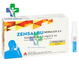 Zensalbu nebules 2.5 CPC1HN - Thuốc điều trị co thắt phế quản mạn