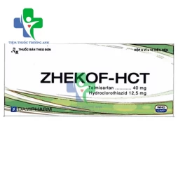 Zhekof-HCT Davipharm - Trị tăng huyết áp vô căn ở người lớn