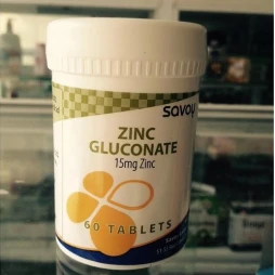 Thuốc  Zinc Gluconate Savoy (Lọ 60 viên) bổ sung kẽm