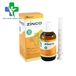 Zinco syrup 100ml Berko - Thuốc bổ sung kẽm cho cơ thể