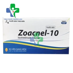 Zoacnel-10 - Thuốc điều trị mụn trứng cá nặng