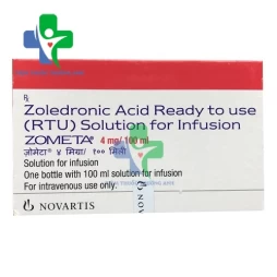 Zometa 4mg/100ml Novartis - Thuốc điều trị ung thư xương hiệu quả