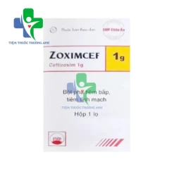 Zoximcef 1g Pymepharco - Thuốc điều trị nhiễm khuẩn