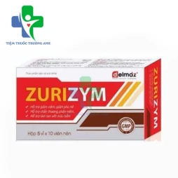 Zurizym Dolexphar - Viên uống hỗ trợ giảm viêm, giảm phù nề