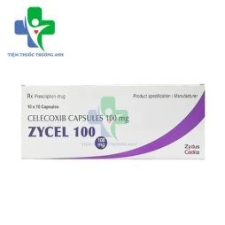 Zycel 100 Zydus Cadila - Giảm các dấu hiệu và triệu chứng của viêm xương khớp