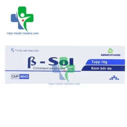 B-Sol 10g - Thuốc điều trị nhiễm khuẩn da hiệu quả của Agimexpharm. (10 hộp)