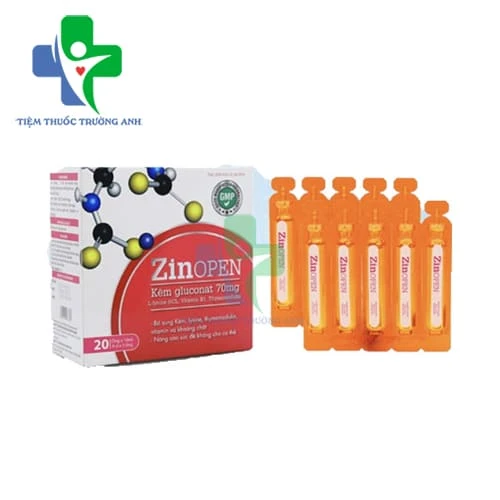 Zinopen Vgas Pharma - Bổ sung Kẽm và Vitamin cần thiết cho cơ thể