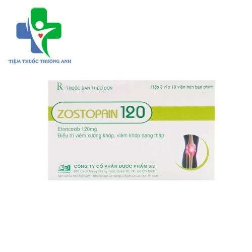 Zostopain 120 F.T Pharma - Thuốc điều trị đau trong viêm khớp