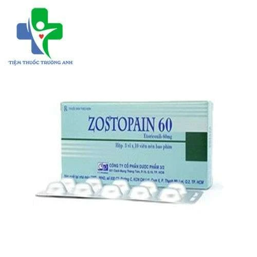 Zostopain 60 F.T Pharma - Thuốc giảm đau các bệnh liên quan xương khớp